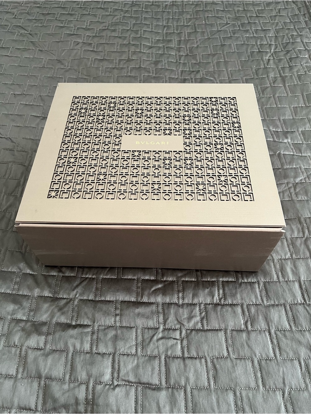 Bulgari Cream Decorative Storage Box